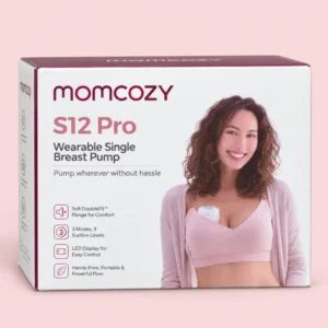 Momcozy S12 Pro – Tire-lait électrique mains libres, unité simple dans sa boîte d’origine